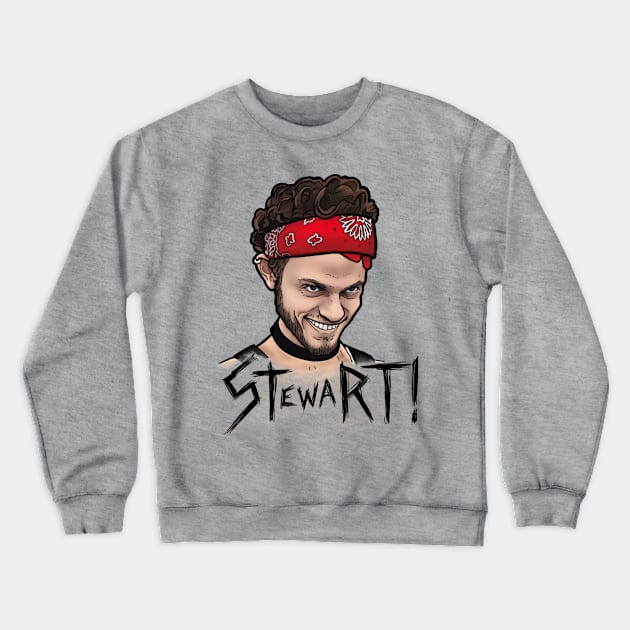 Stewart! Crewneck Sweatshirt by Digart